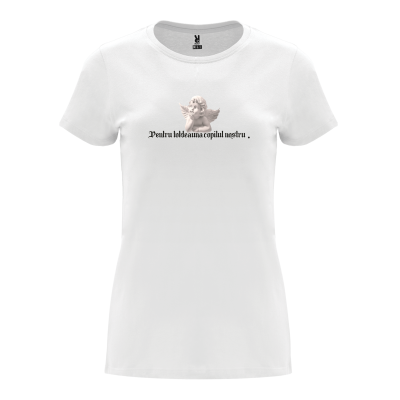 Tricou maneca scurta personalizat pentru femei Model 5